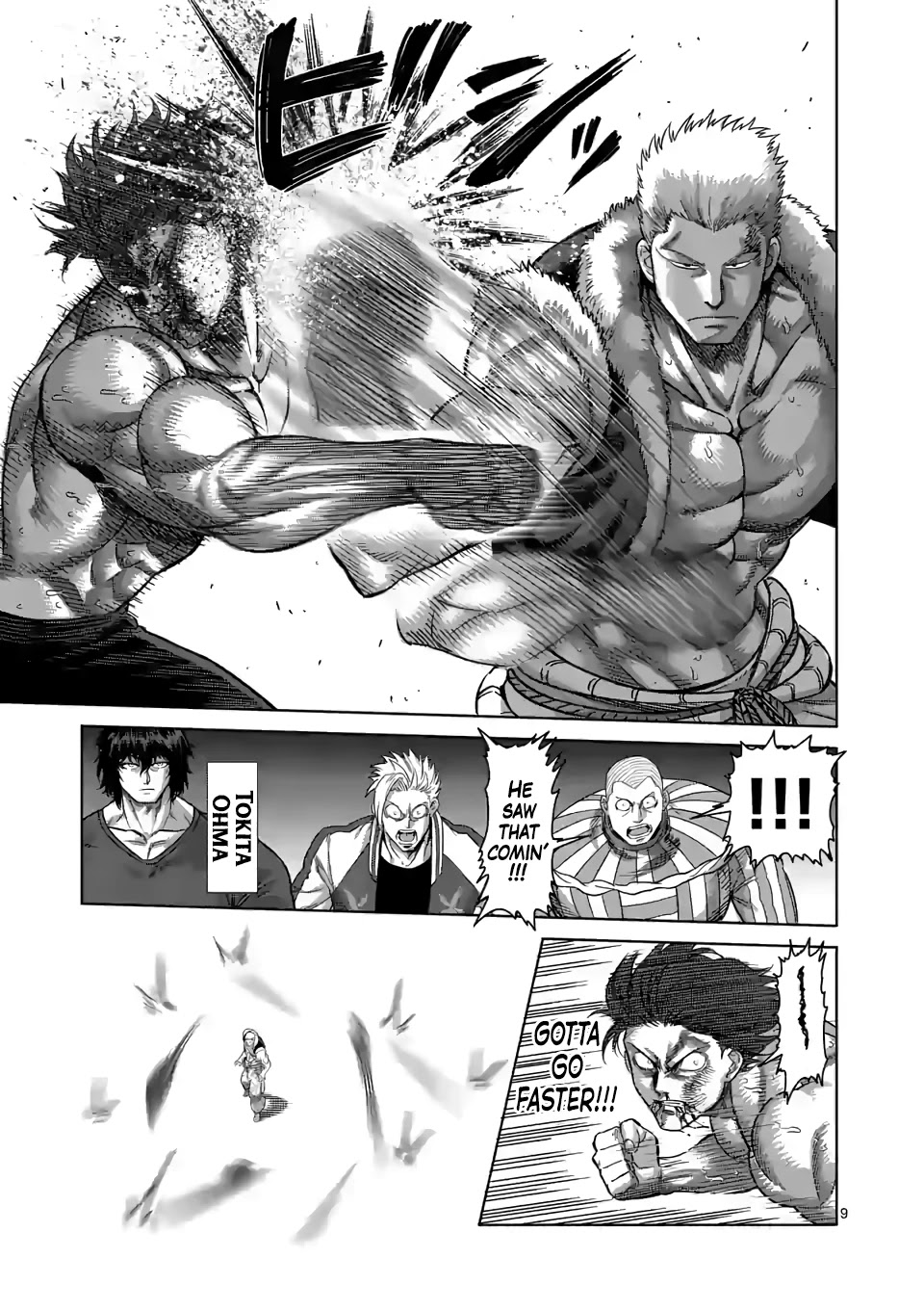 Kengan Omega Chapter 84 page 9 - Chapter 84: Eye of the Sky