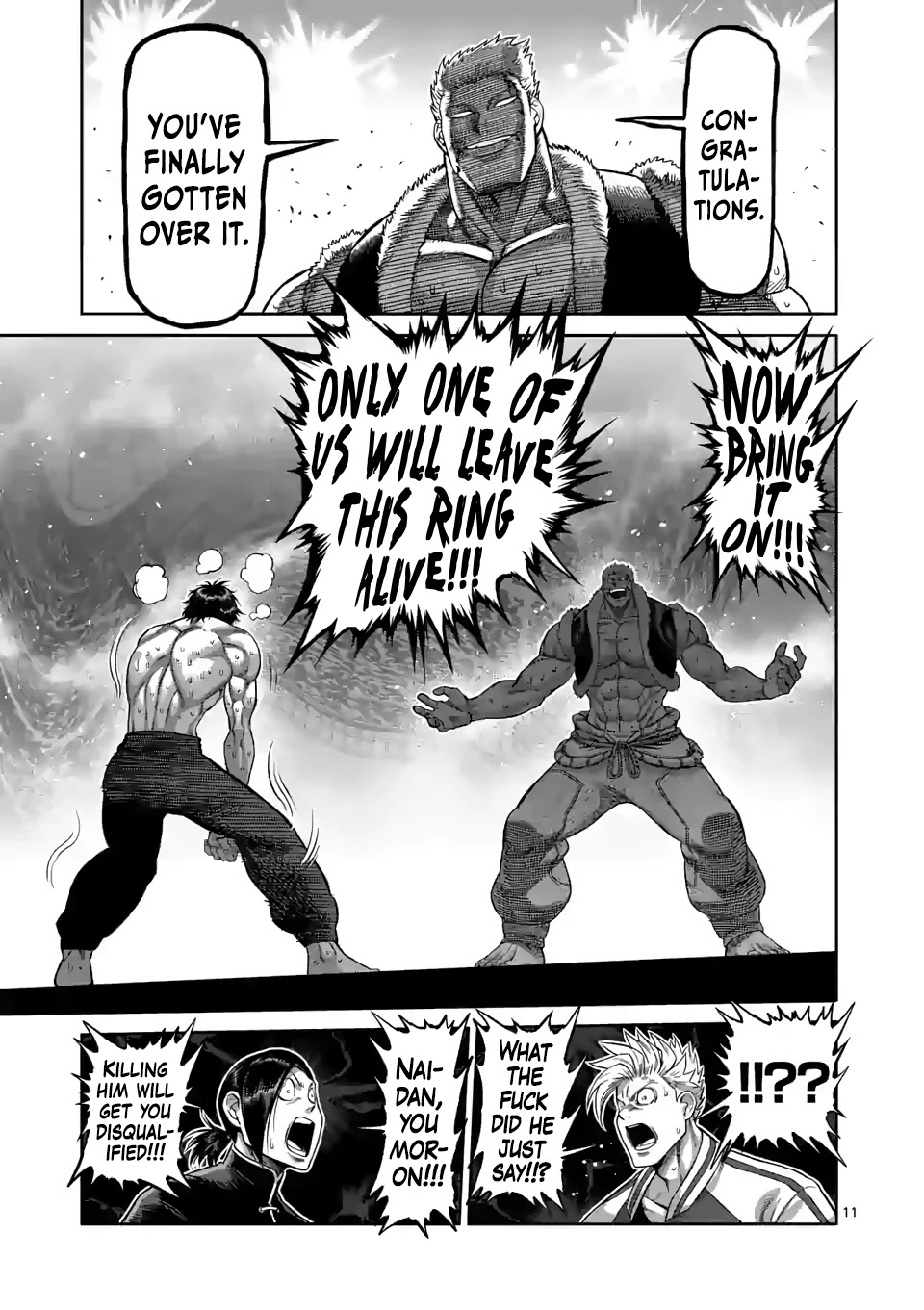 Kengan Omega Chapter 85 page 11 - Chapter 85: Congratulations