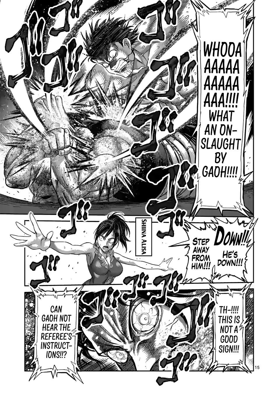 Kengan Omega Chapter 85 page 15 - Chapter 85: Congratulations