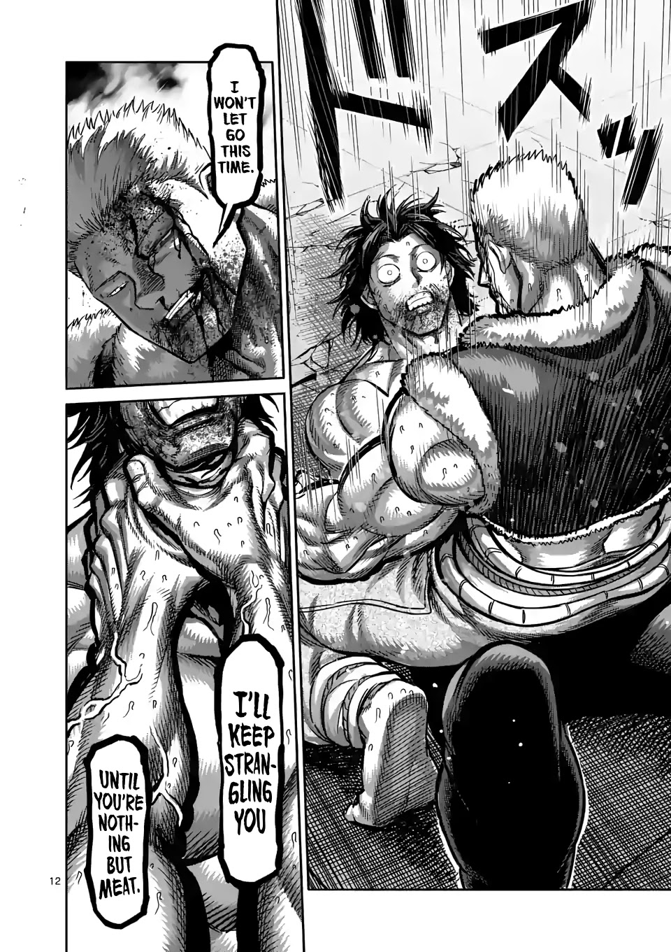 Kengan Omega Chapter 86 page 12 - Chapter 86: It's Your Fault