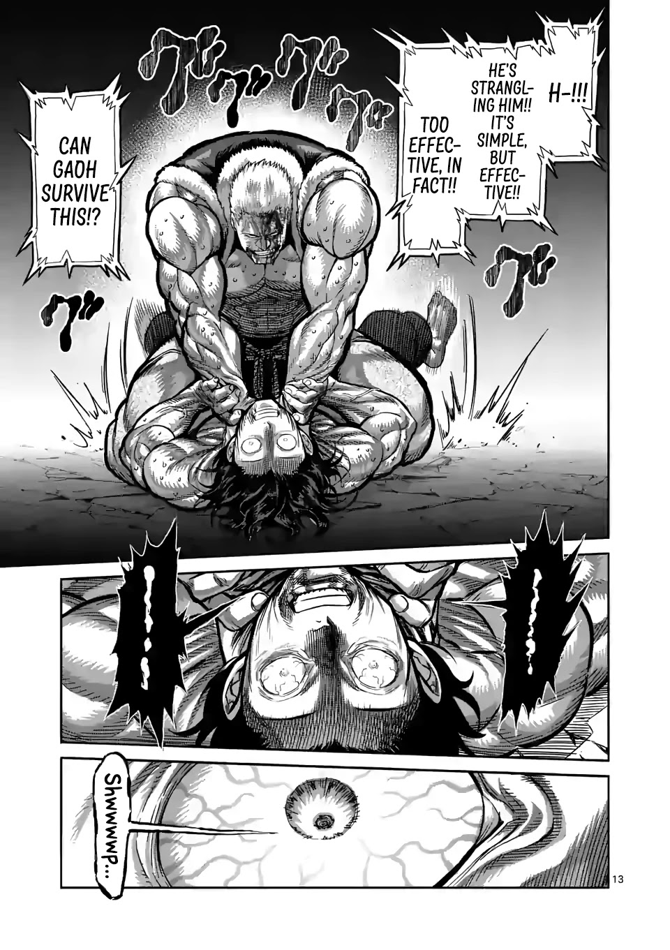 Kengan Omega Chapter 86 page 13 - Chapter 86: It's Your Fault