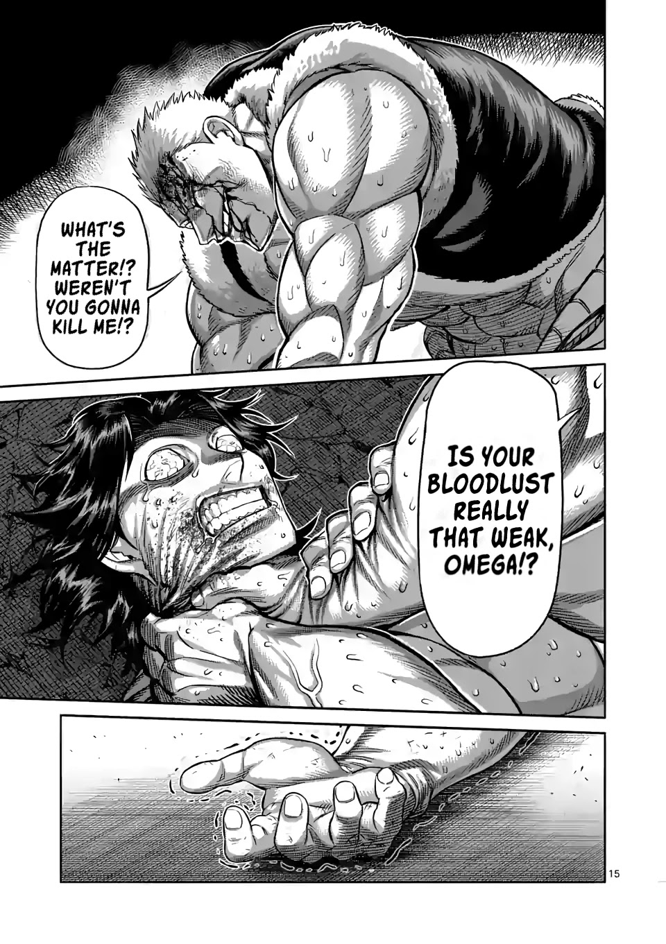 Kengan Omega Chapter 86 page 15 - Chapter 86: It's Your Fault