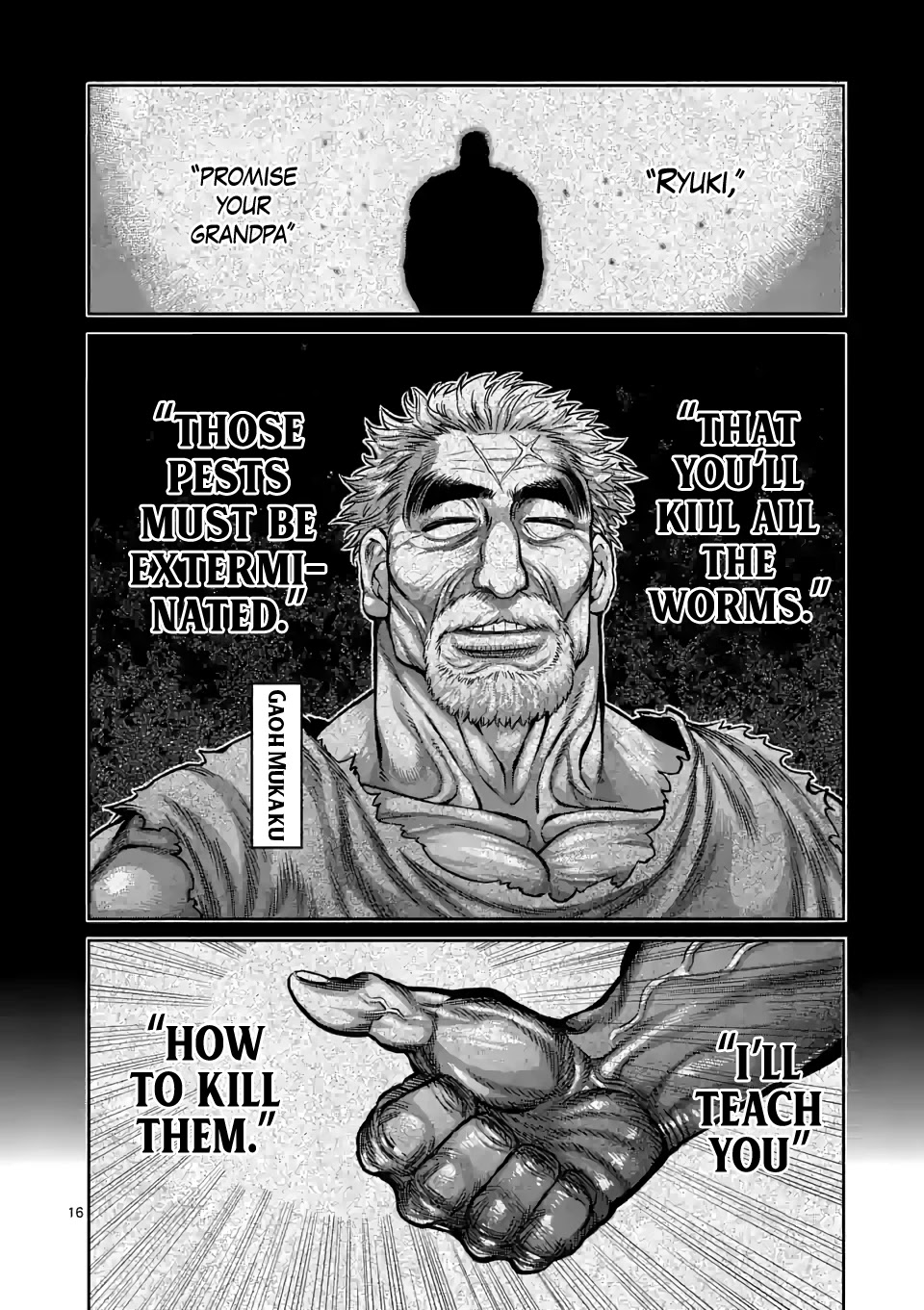 Kengan Omega Chapter 86 page 16 - Chapter 86: It's Your Fault