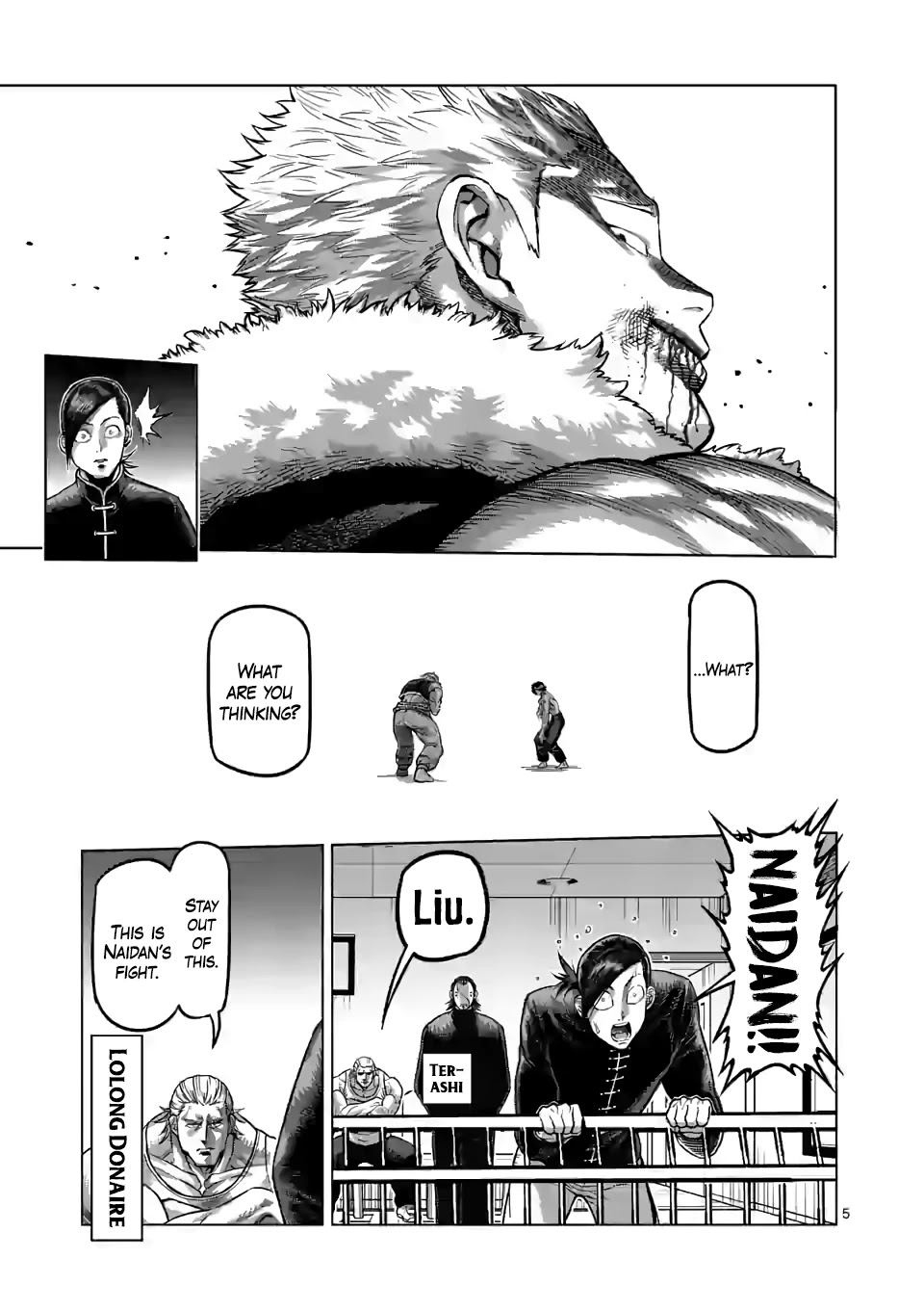Kengan Omega Chapter 86 page 5 - Chapter 86: It's Your Fault