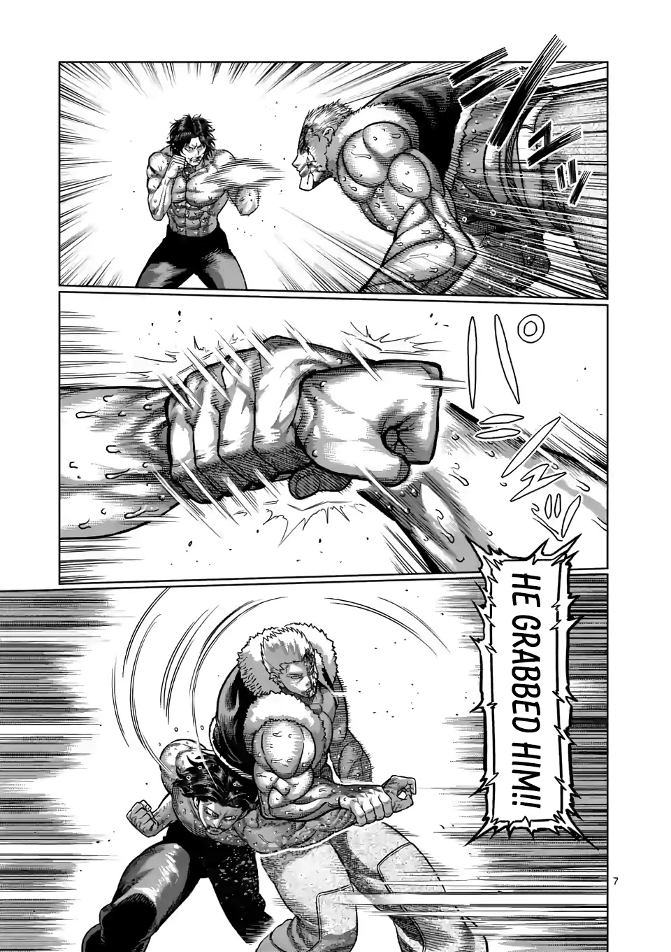 Kengan Omega Chapter 86 page 7 - Chapter 86: It's Your Fault