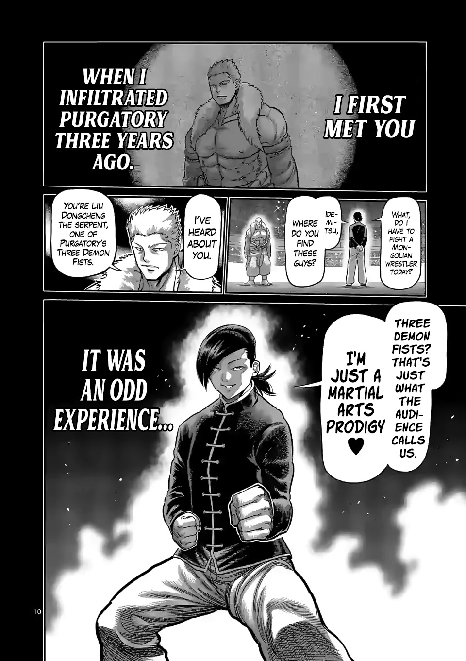 Kengan Omega Chapter 87 page 10 - Chapter 87: To the Azure Sky