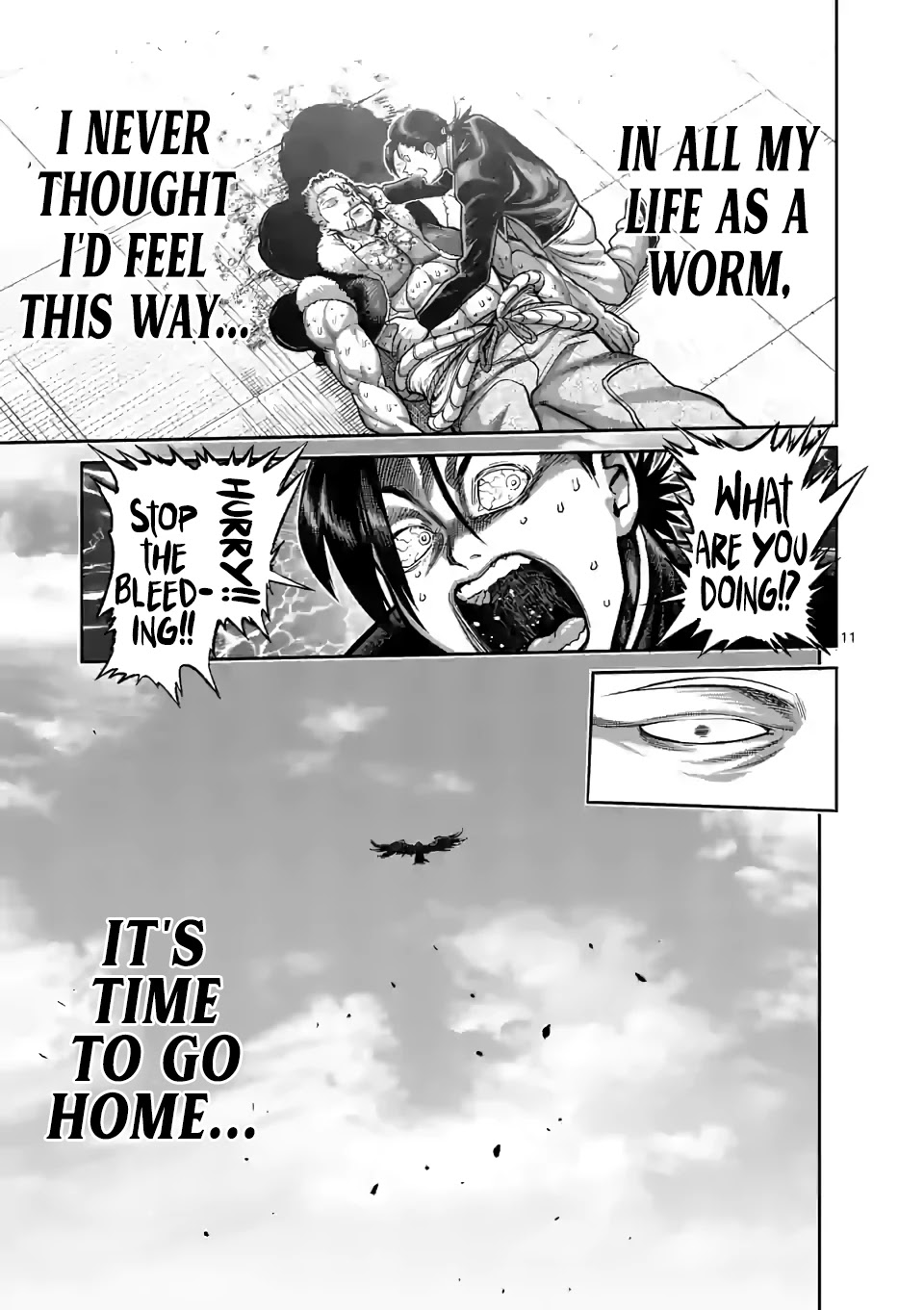 Kengan Omega Chapter 87 page 11 - Chapter 87: To the Azure Sky