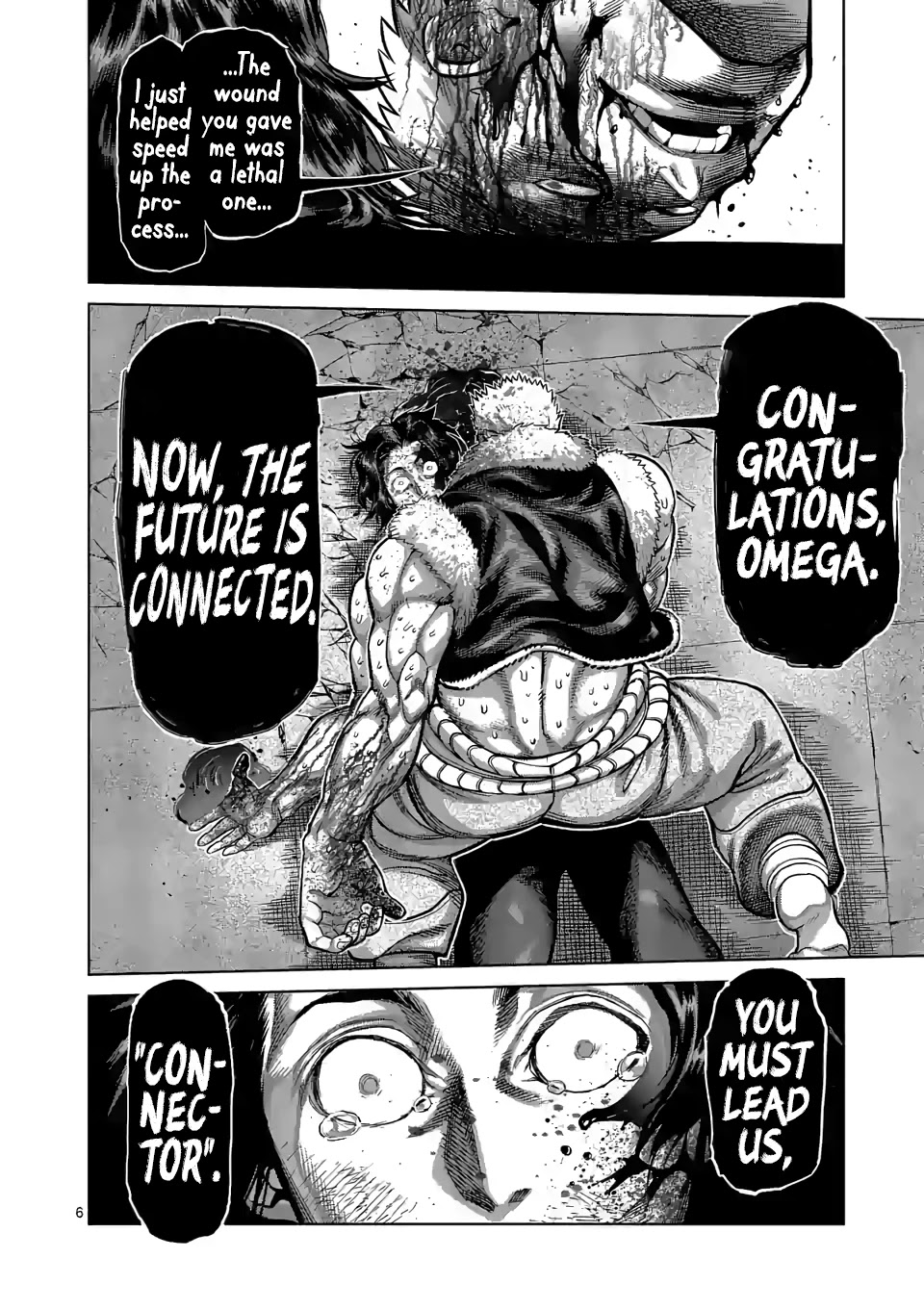 Kengan Omega Chapter 87 page 6 - Chapter 87: To the Azure Sky