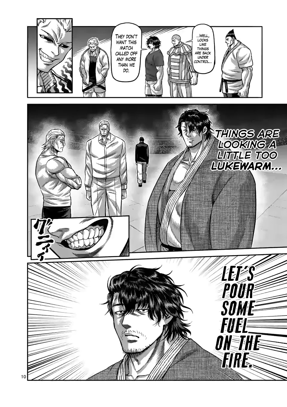 Kengan Omega Chapter 88 page 10 - Chapter 88: Touch-and-Go