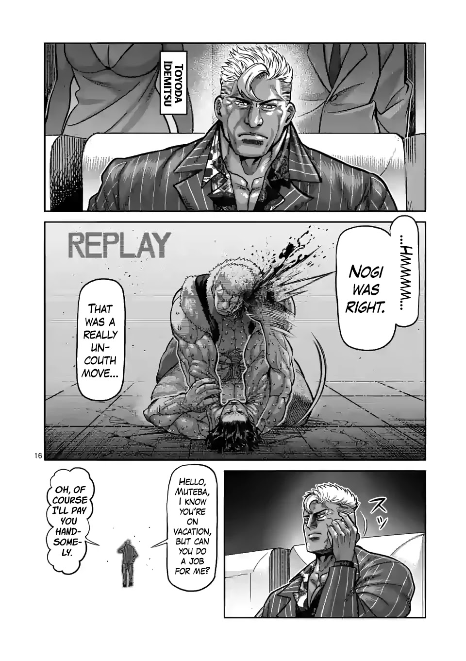 Kengan Omega Chapter 88 page 16 - Chapter 88: Touch-and-Go
