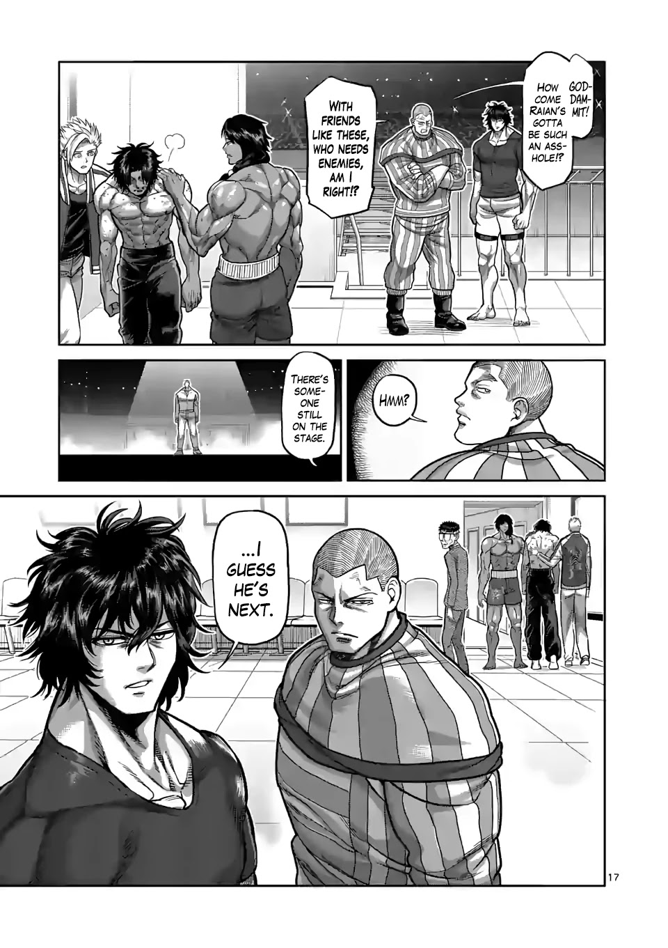 Kengan Omega Chapter 88 page 17 - Chapter 88: Touch-and-Go