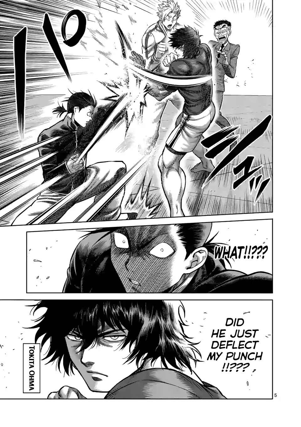 Kengan Omega Chapter 88 page 5 - Chapter 88: Touch-and-Go