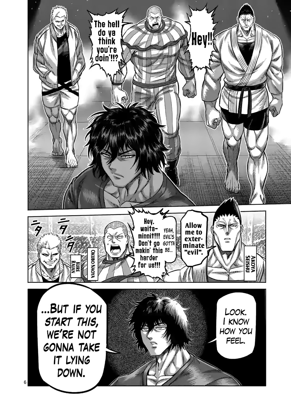 Kengan Omega Chapter 88 page 6 - Chapter 88: Touch-and-Go