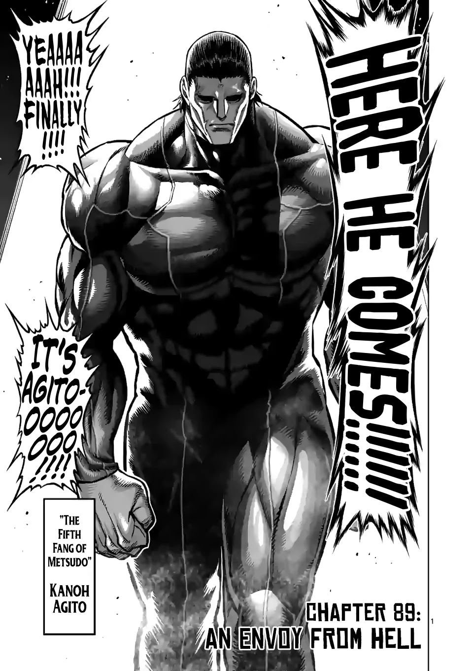 Kengan Omega Chapter 89 page 1 - Chapter 89: An Envoy from Hell