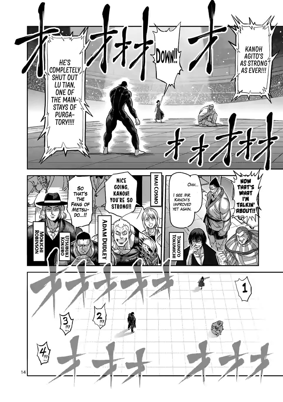 Kengan Omega Chapter 89 page 14 - Chapter 89: An Envoy from Hell