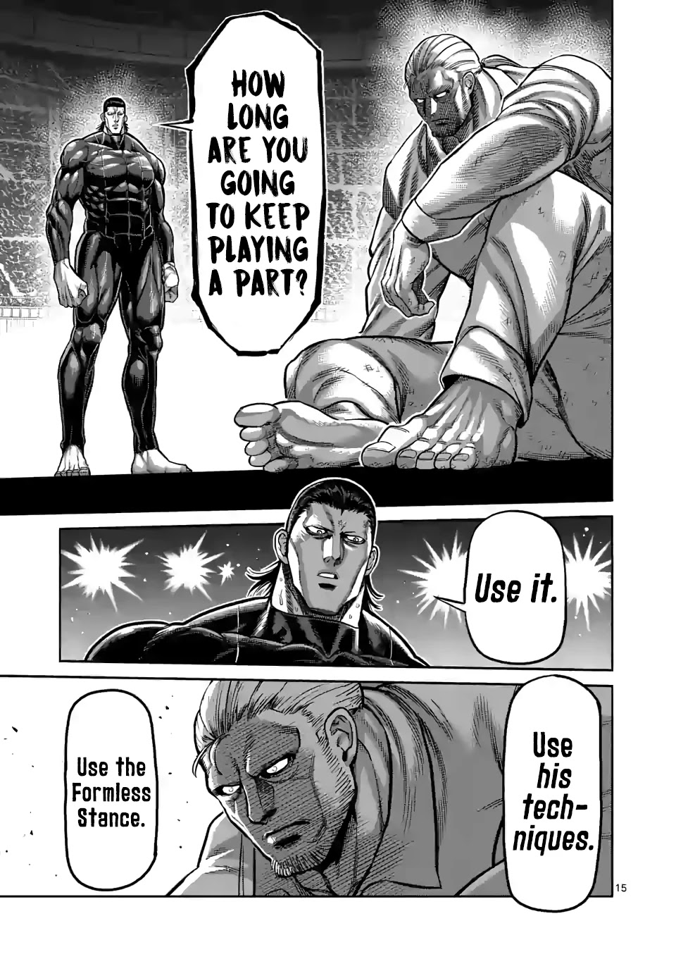 Kengan Omega Chapter 89 page 15 - Chapter 89: An Envoy from Hell