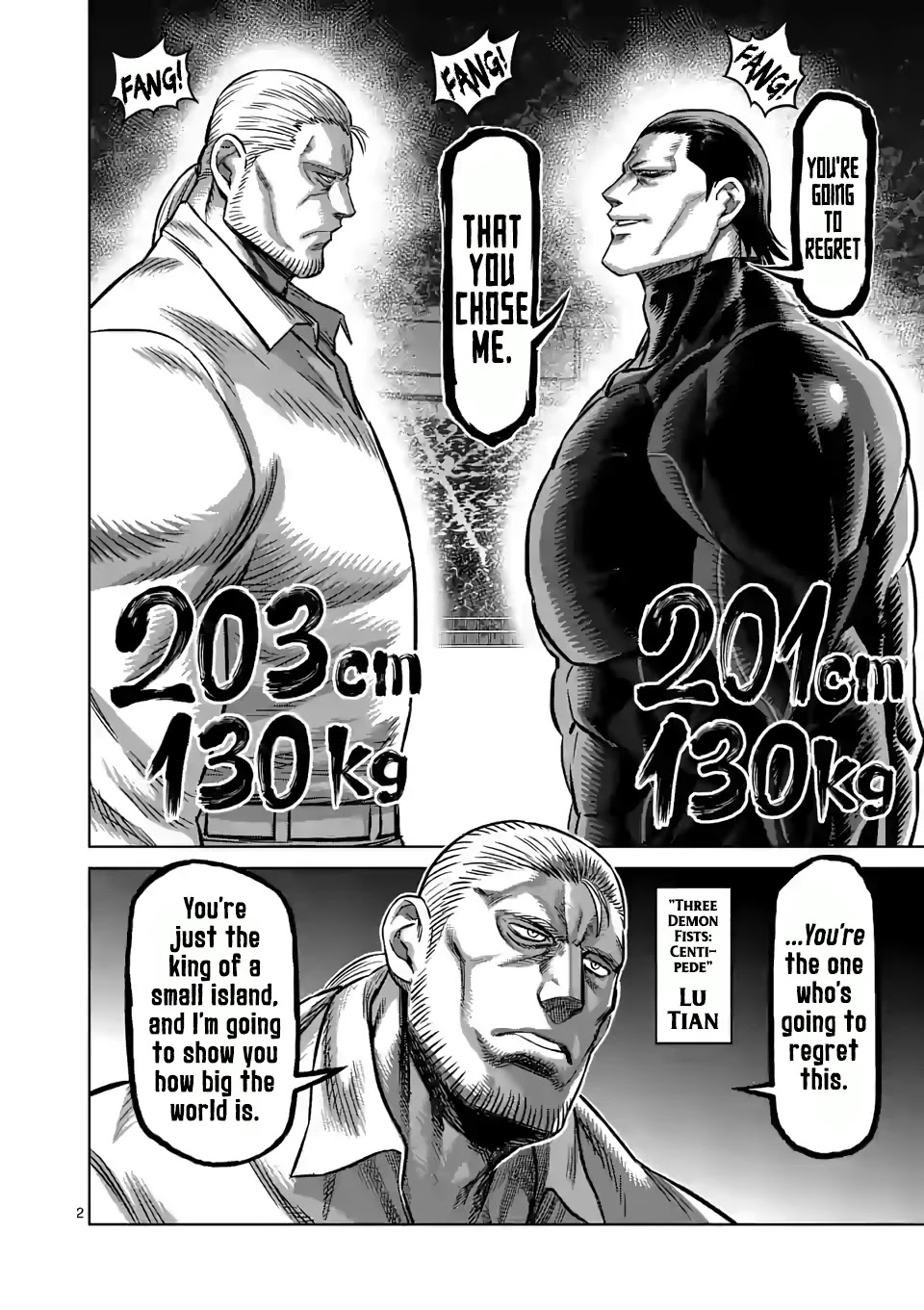 Kengan Omega Chapter 89 page 2 - Chapter 89: An Envoy from Hell