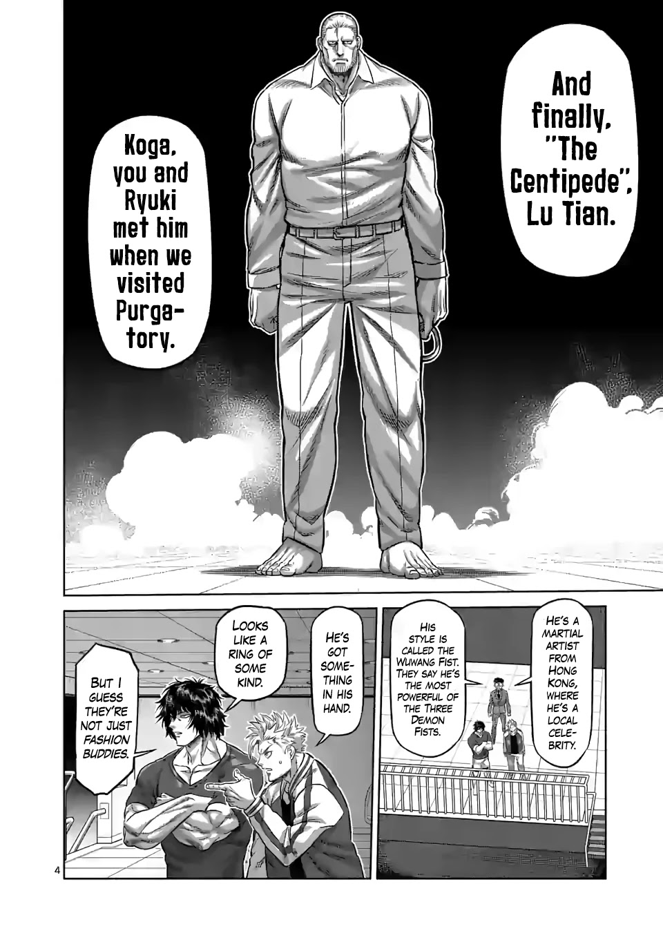 Kengan Omega Chapter 89 page 4 - Chapter 89: An Envoy from Hell
