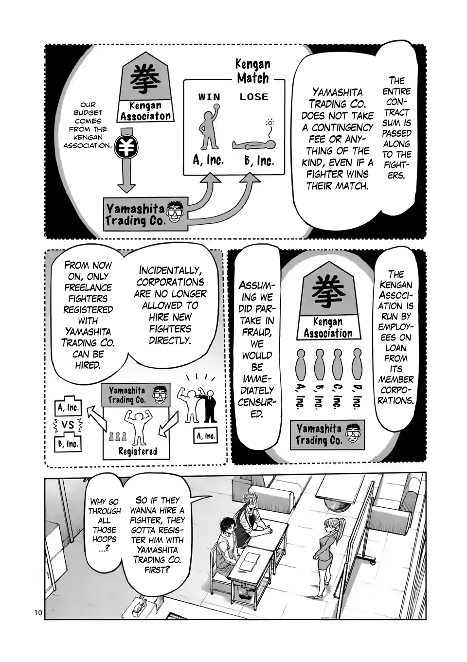 Kengan Omega Chapter 9 page 10 - Chapter 9: Summit Conference