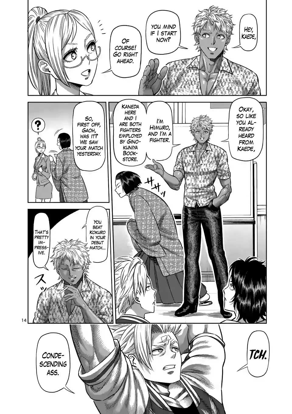 Kengan Omega Chapter 9 page 14 - Chapter 9: Summit Conference