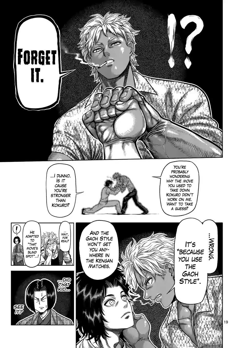Kengan Omega Chapter 9 page 19 - Chapter 9: Summit Conference