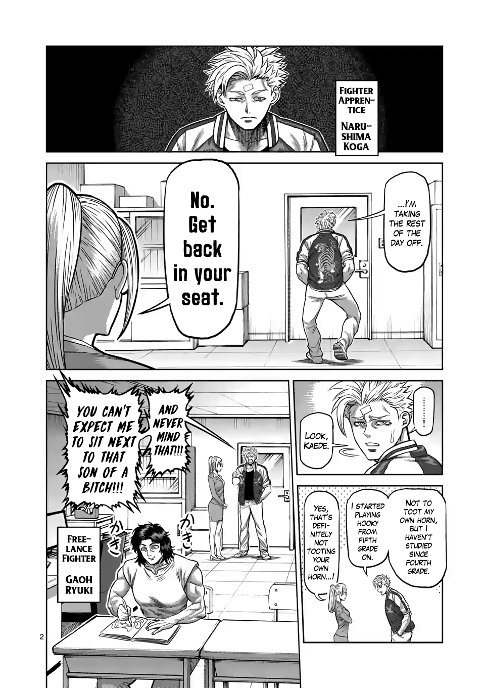 Kengan Omega Chapter 9 page 2 - Chapter 9: Summit Conference