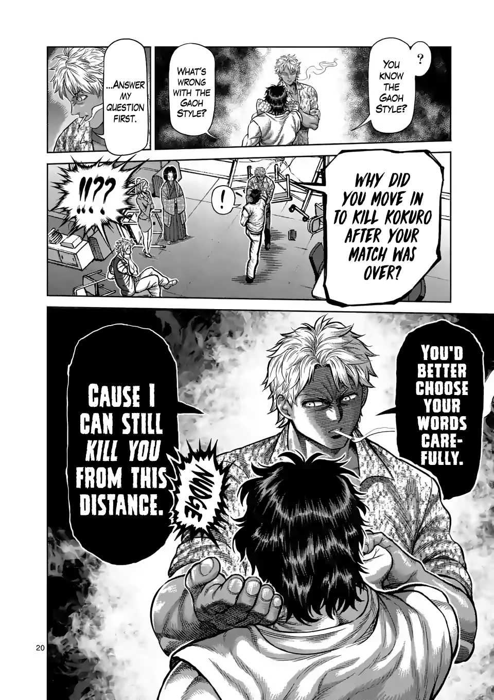 Kengan Omega Chapter 9 page 20 - Chapter 9: Summit Conference