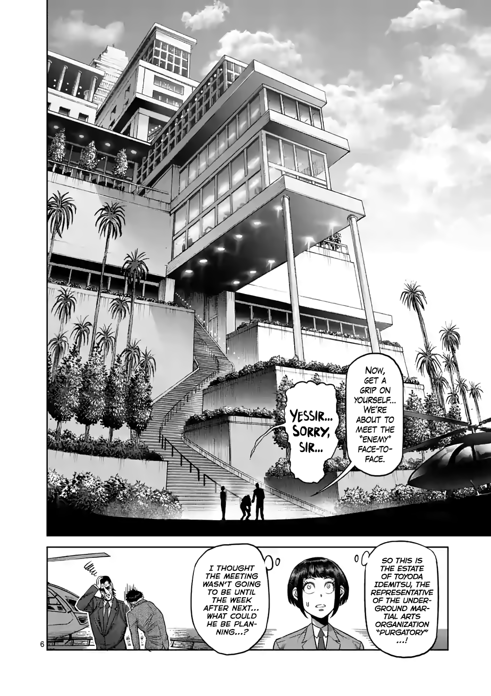 Kengan Omega Chapter 9 page 6 - Chapter 9: Summit Conference