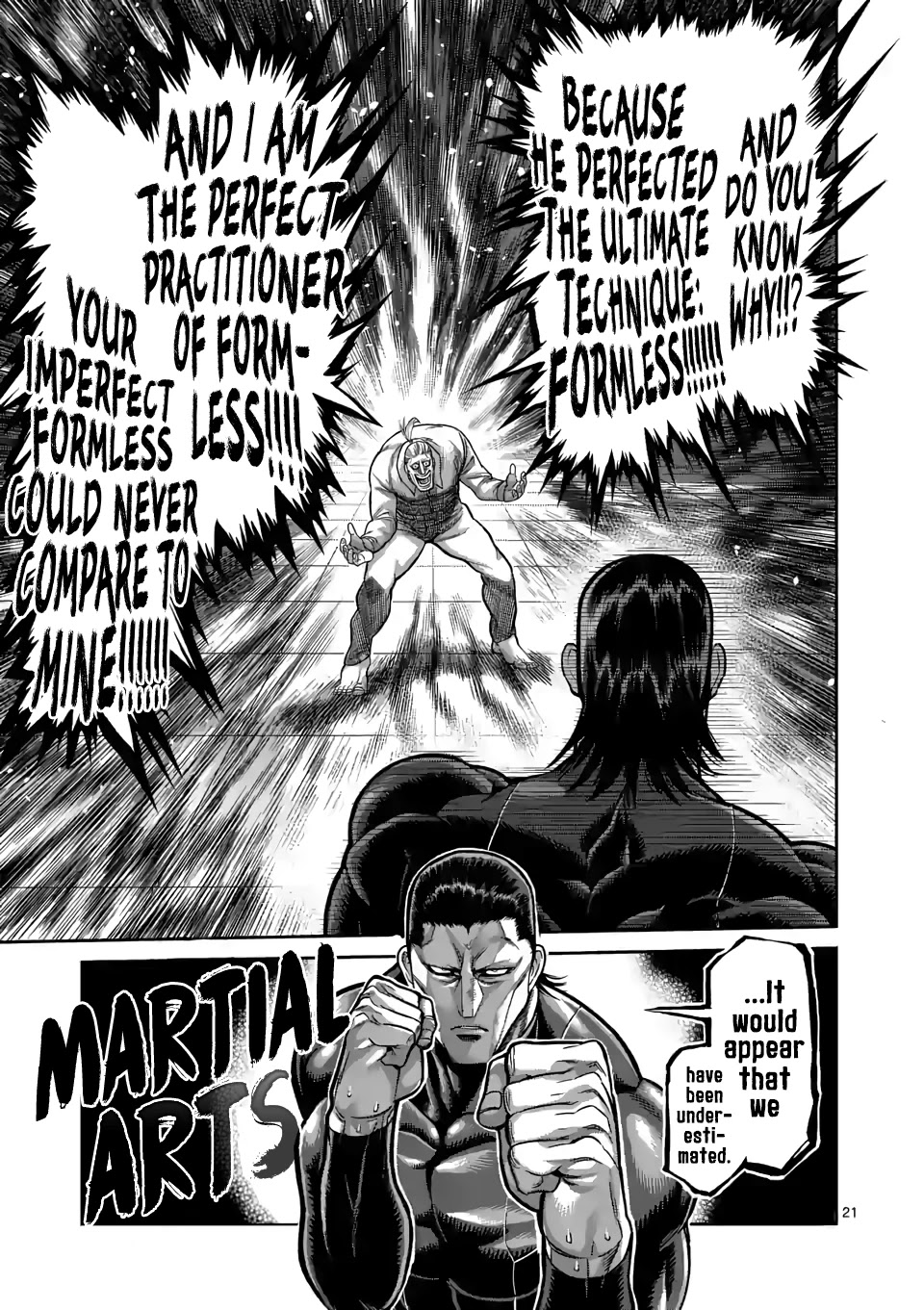 Kengan Omega Chapter 90 page 21 - Chapter 90: Perfected