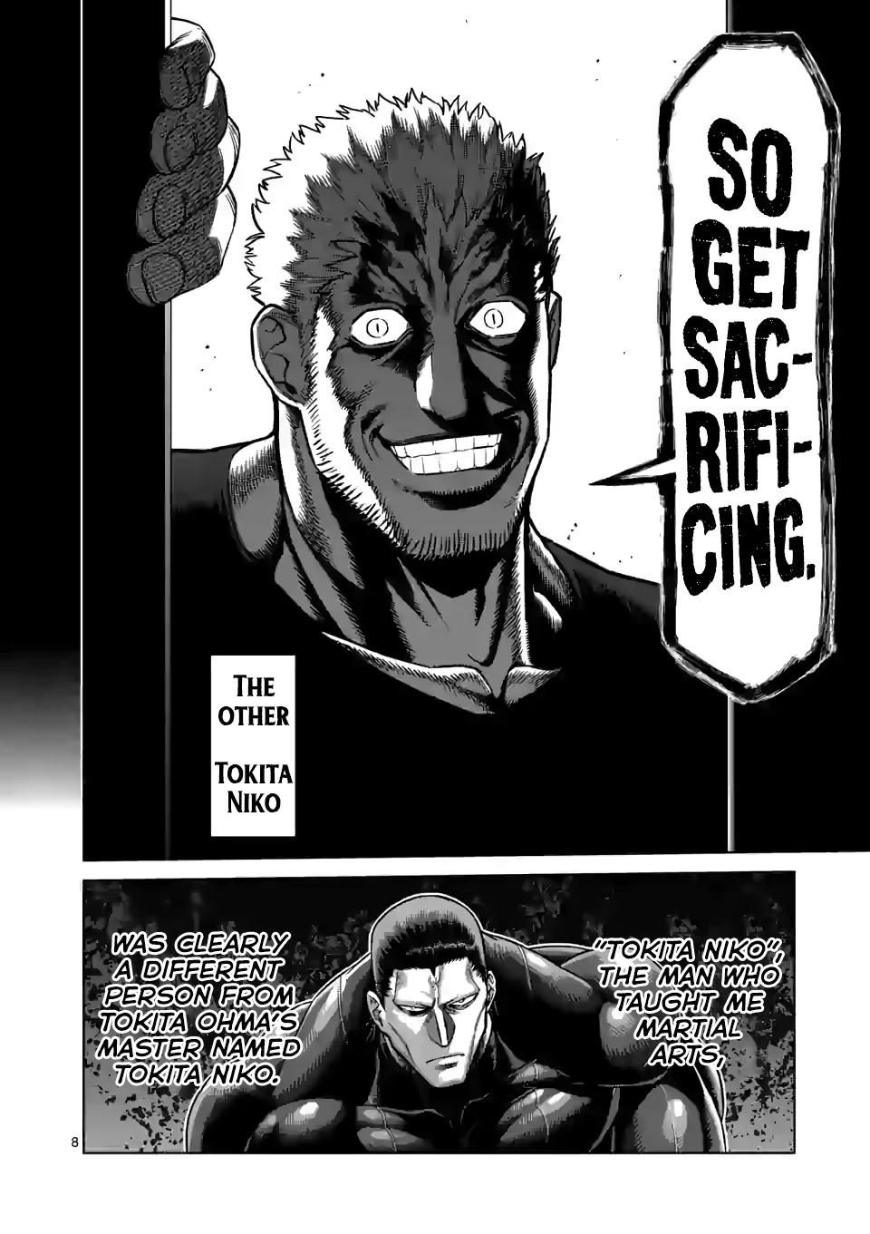 Kengan Omega Chapter 90 page 8 - Chapter 90: Perfected