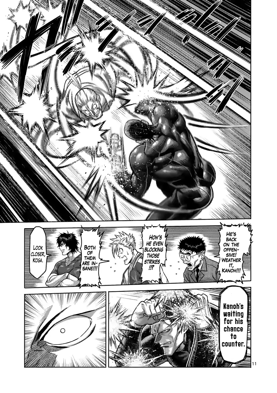 Kengan Omega Chapter 91 page 11 - Chapter 91: Loose Cannon