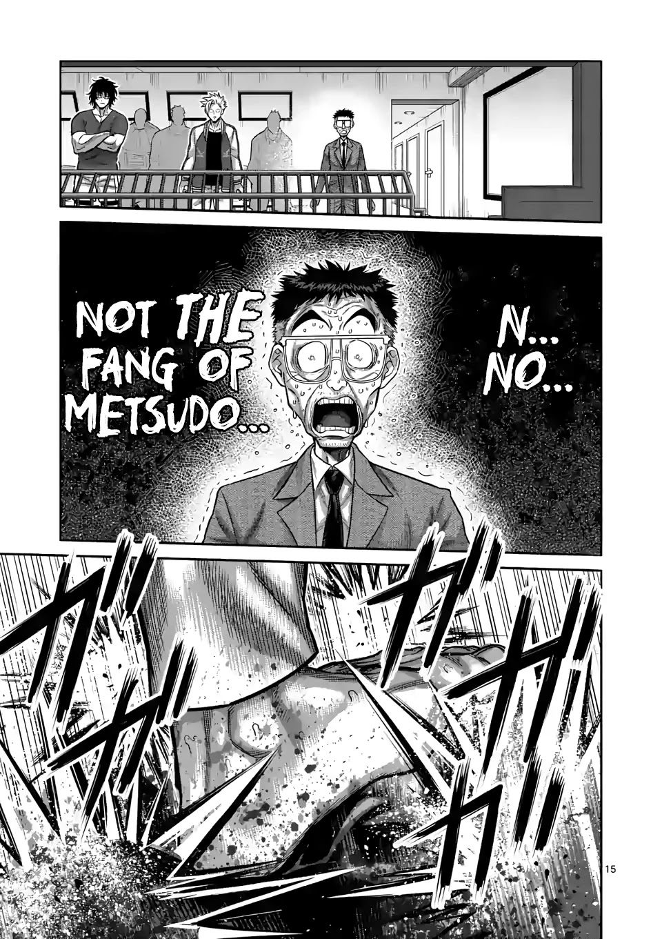 Kengan Omega Chapter 91 page 15 - Chapter 91: Loose Cannon