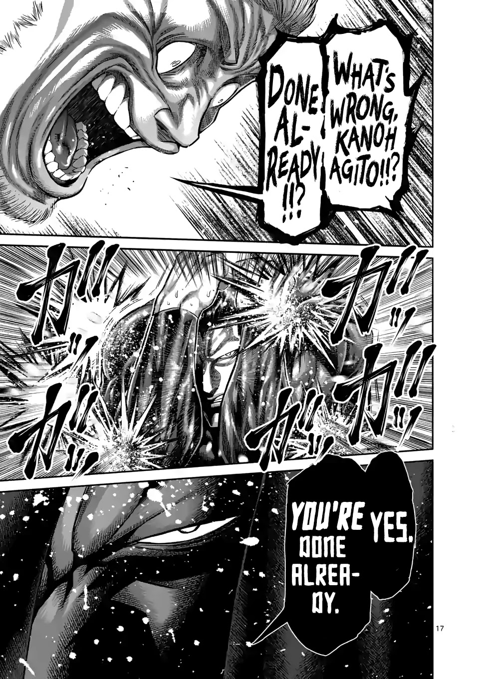 Kengan Omega Chapter 91 page 17 - Chapter 91: Loose Cannon