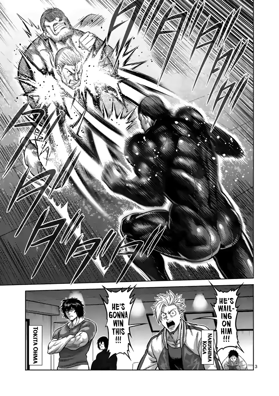 Kengan Omega Chapter 91 page 3 - Chapter 91: Loose Cannon