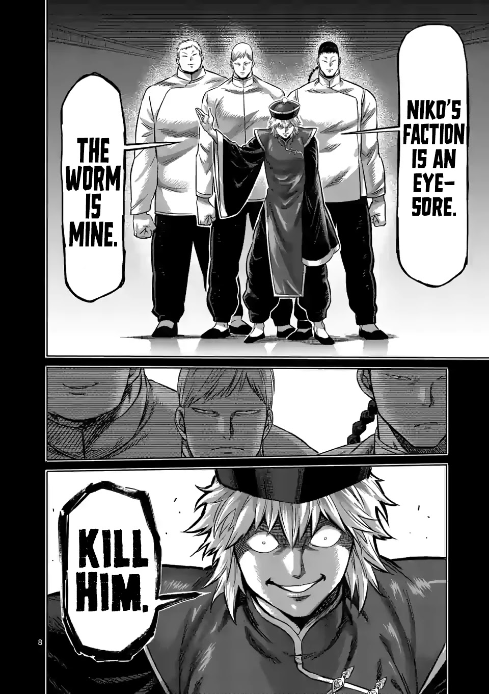 Kengan Omega Chapter 91 page 8 - Chapter 91: Loose Cannon