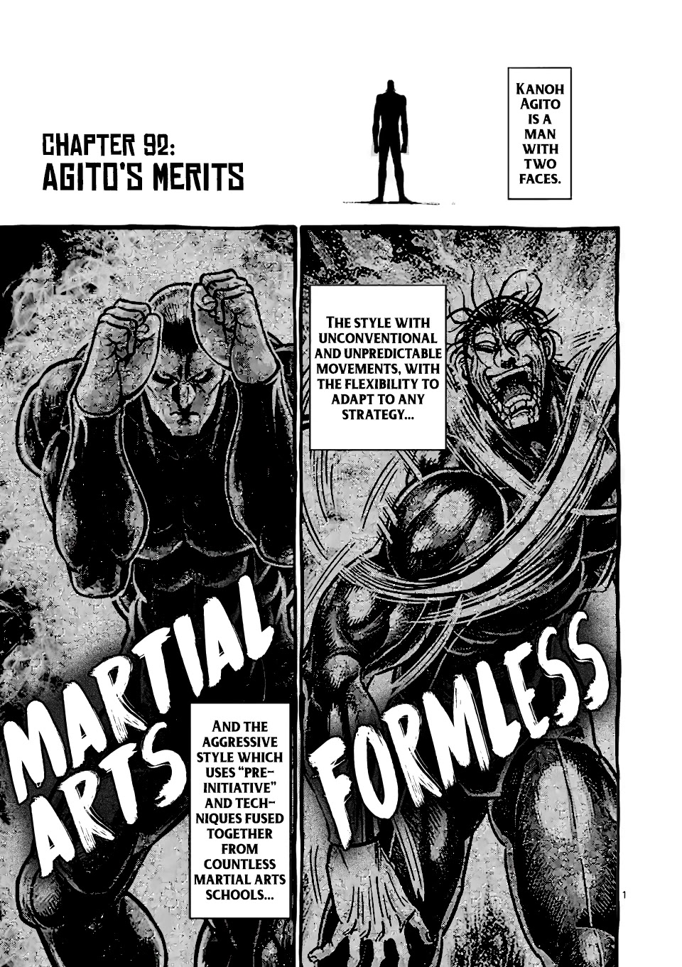Kengan Omega Chapter 92 page 1 - Chapter 92: Agito's Merits
