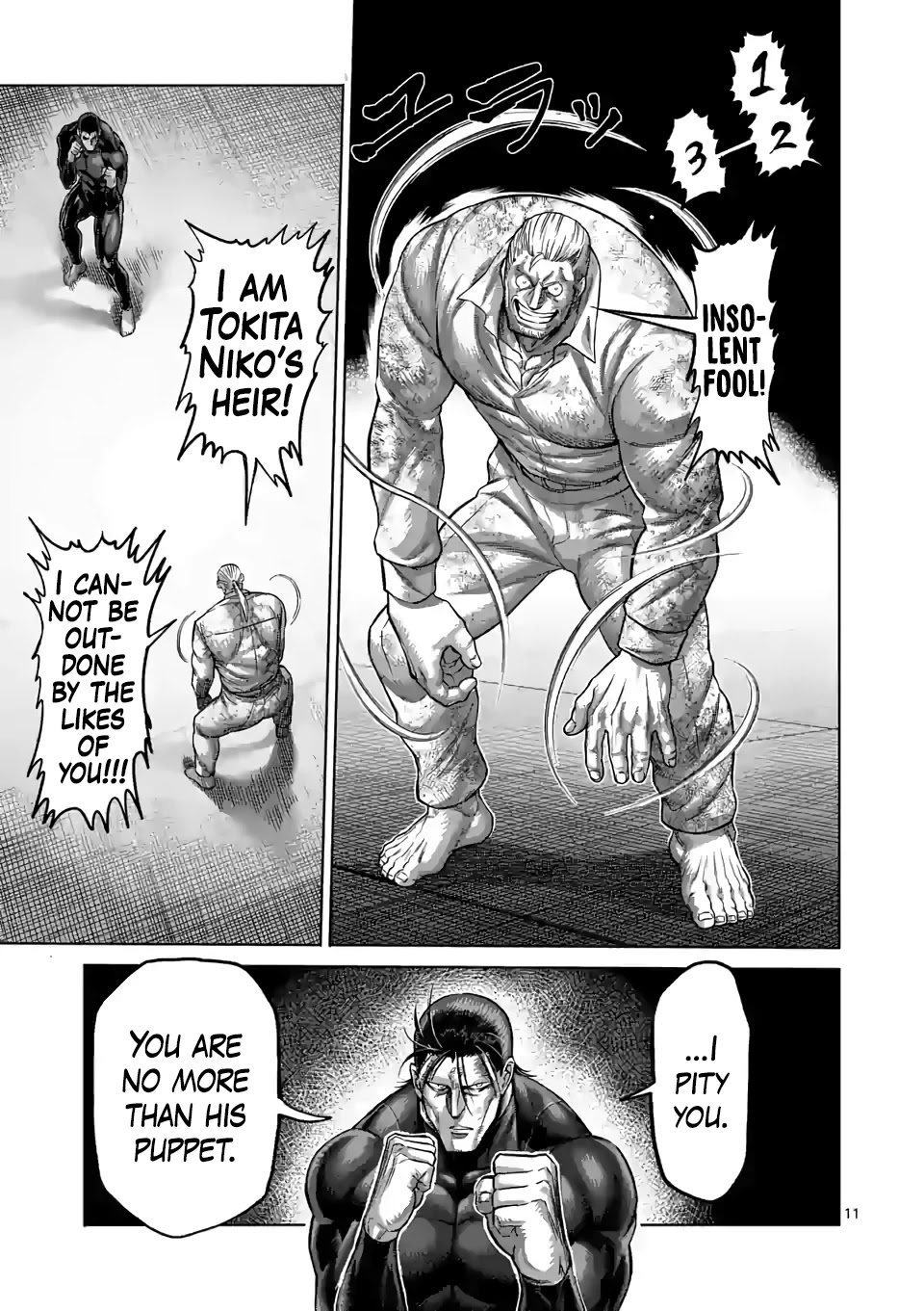 Kengan Omega Chapter 92 page 11 - Chapter 92: Agito's Merits
