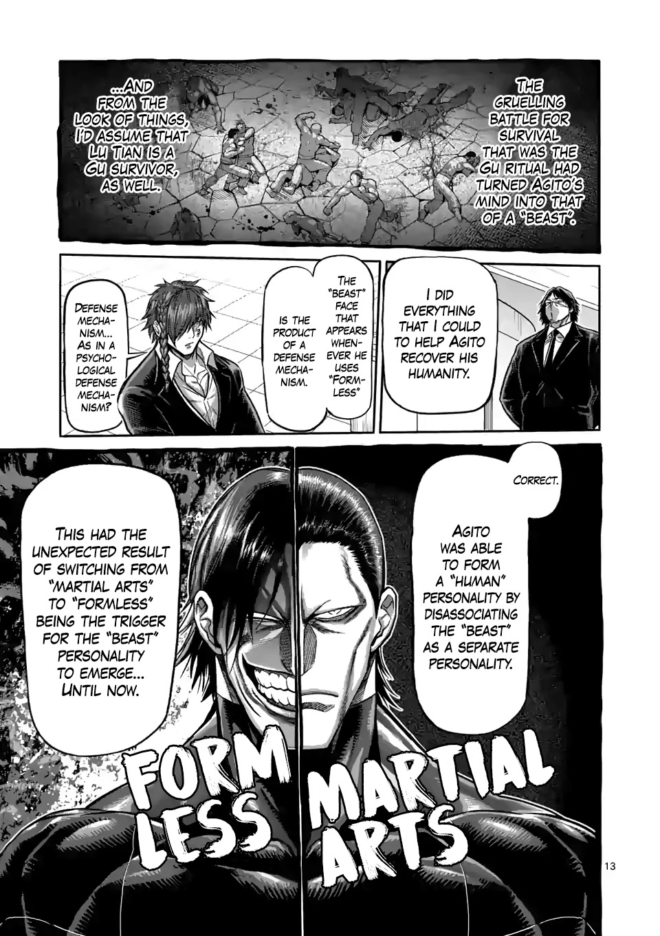 Kengan Omega Chapter 92 page 13 - Chapter 92: Agito's Merits