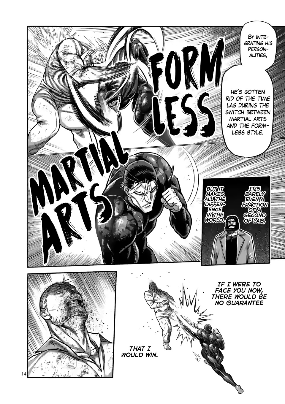 Kengan Omega Chapter 92 page 14 - Chapter 92: Agito's Merits