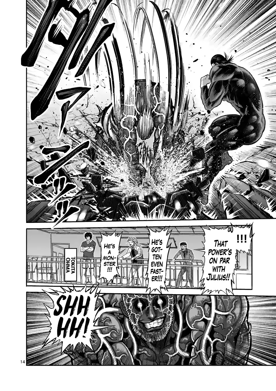 Kengan Omega Chapter 93 page 14 - Chapter 93: Successor