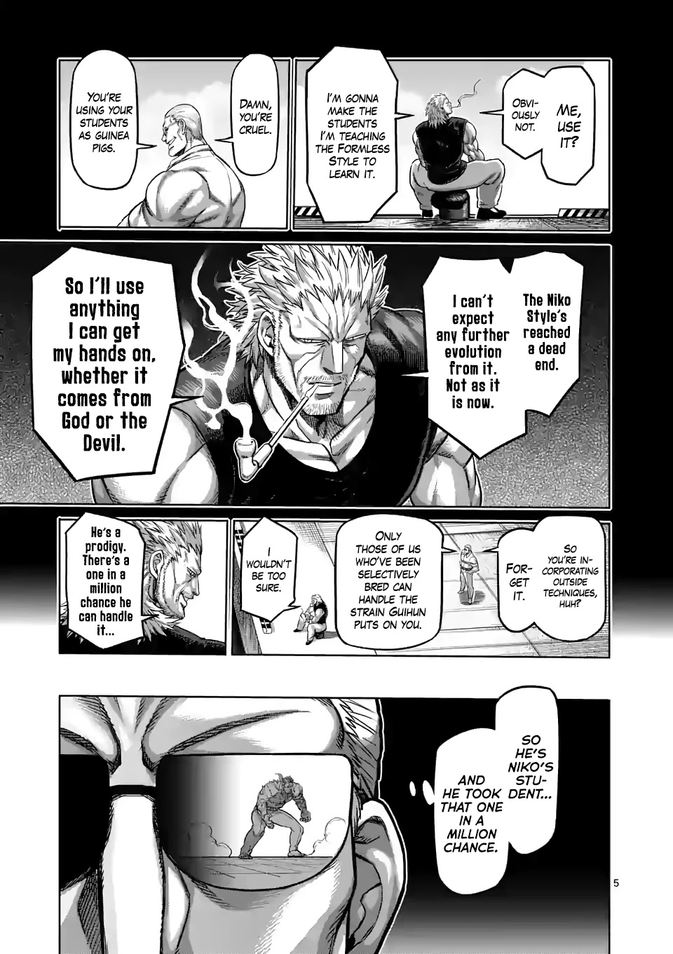 Kengan Omega Chapter 93 page 5 - Chapter 93: Successor