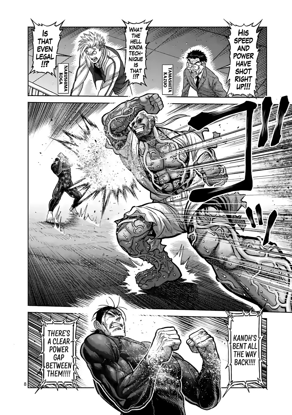 Kengan Omega Chapter 93 page 8 - Chapter 93: Successor