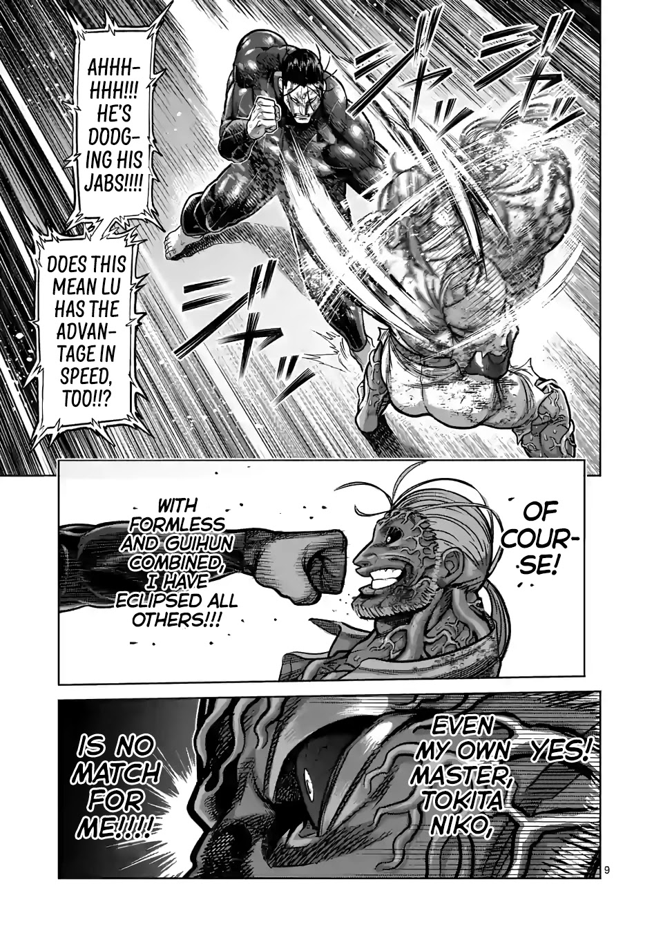Kengan Omega Chapter 93 page 9 - Chapter 93: Successor