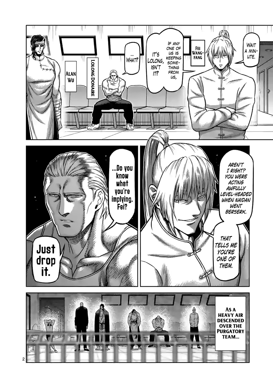 Kengan Omega Chapter 94 page 2 - Chapter 94: The King of Slaughter