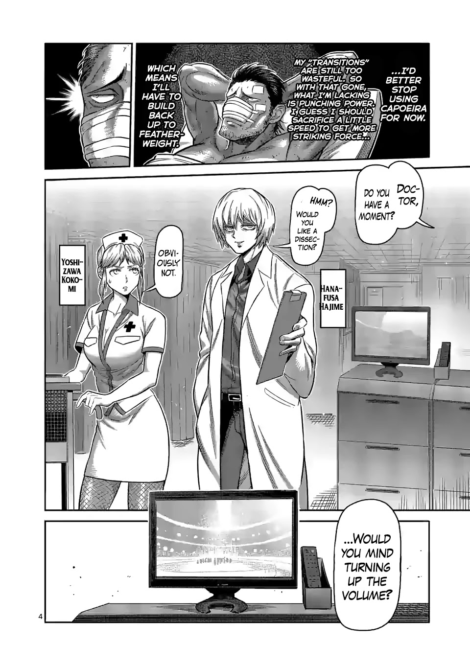 Kengan Omega Chapter 94 page 4 - Chapter 94: The King of Slaughter