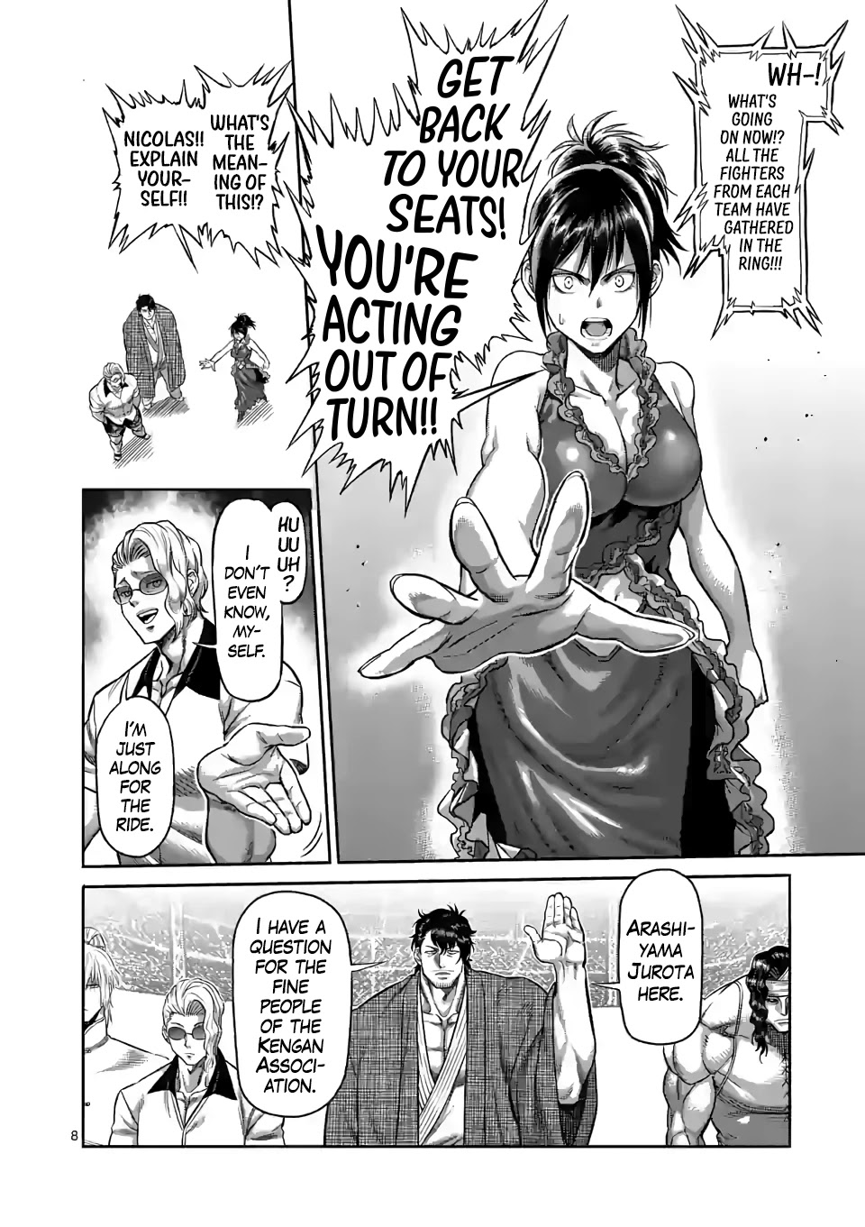 Kengan Omega Chapter 94 page 7 - Chapter 94: The King of Slaughter