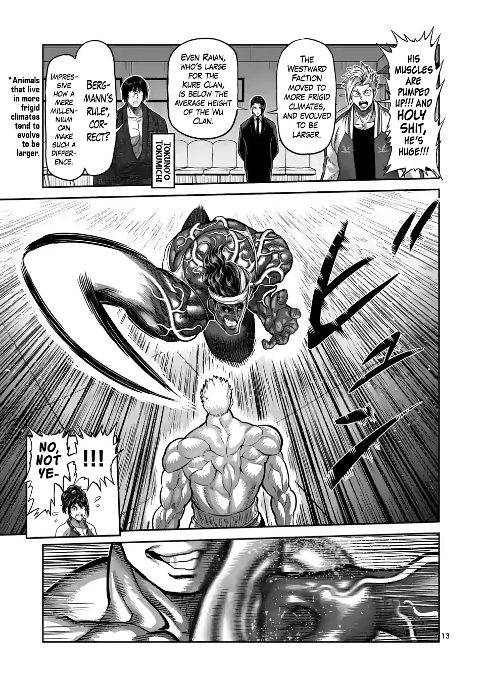 Kengan Omega Chapter 95 page 13 - Chapter 95: Huisheng