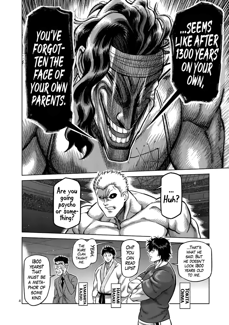 Kengan Omega Chapter 95 page 4 - Chapter 95: Huisheng