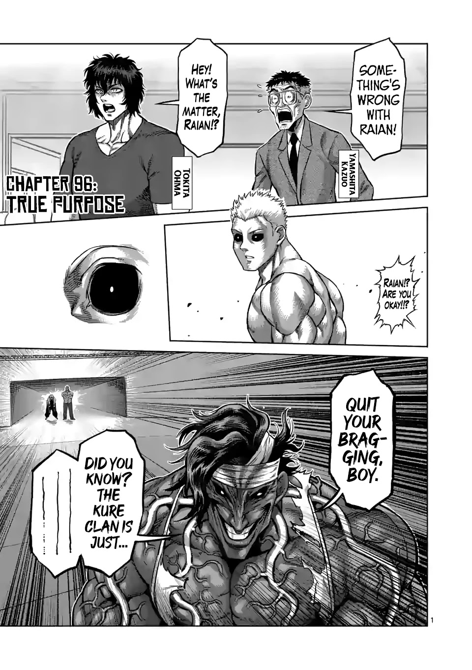 Kengan Omega Chapter 96 page 1 - Chapter 96: True Purpose