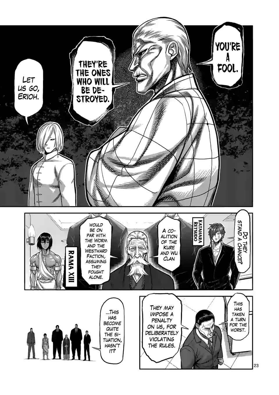 Kengan Omega Chapter 96 page 23 - Chapter 96: True Purpose